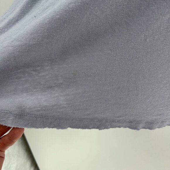 We the Free Ombre Purple Scoop Neck Distressed Long Sleeve Size Medium - Picture 6 of 9